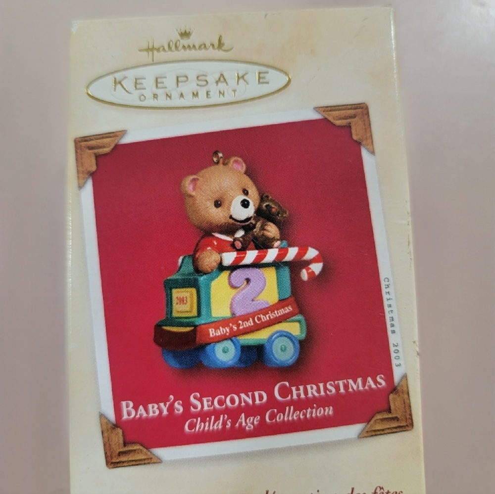 Hallmark Collectors Series Baby's 2nd Christmas